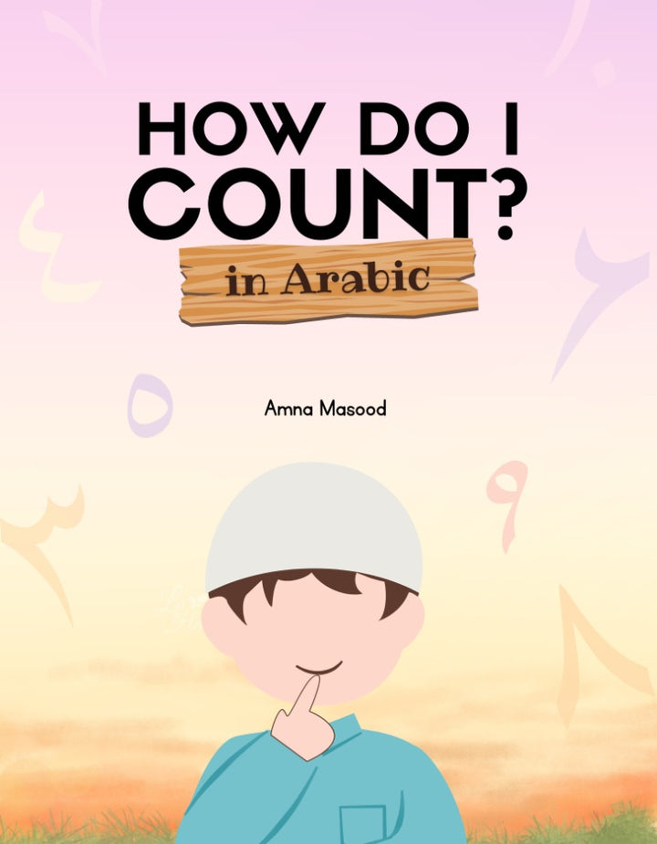 How do I count? Arabic counting workbook
