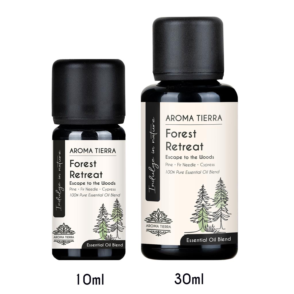 Aroma Tierra Forest Retreat Essential Oil Blend – Pine, Cypress &amp; Woody Aroma