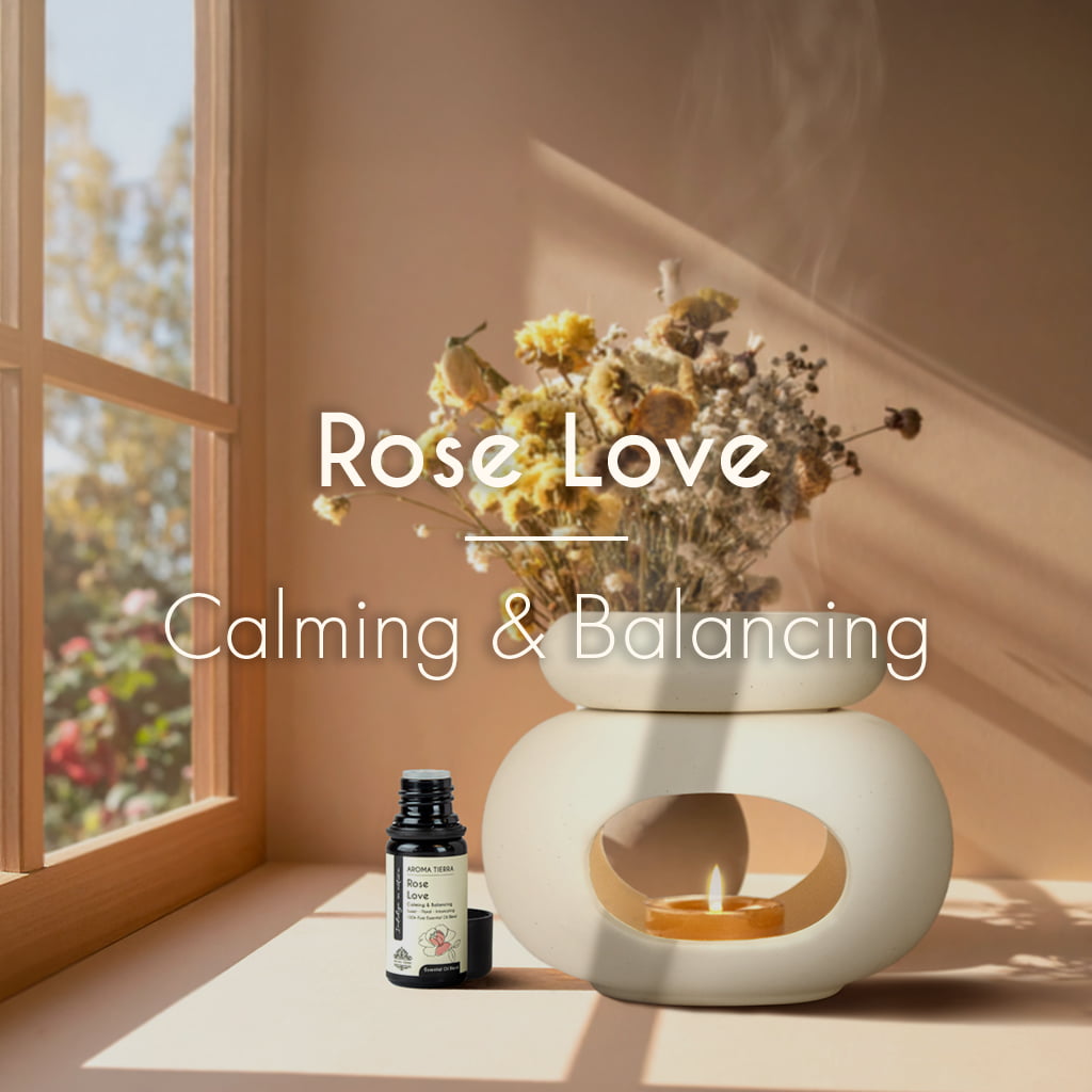 Rose Love Essential Oil Blend - Aroma Tierra 