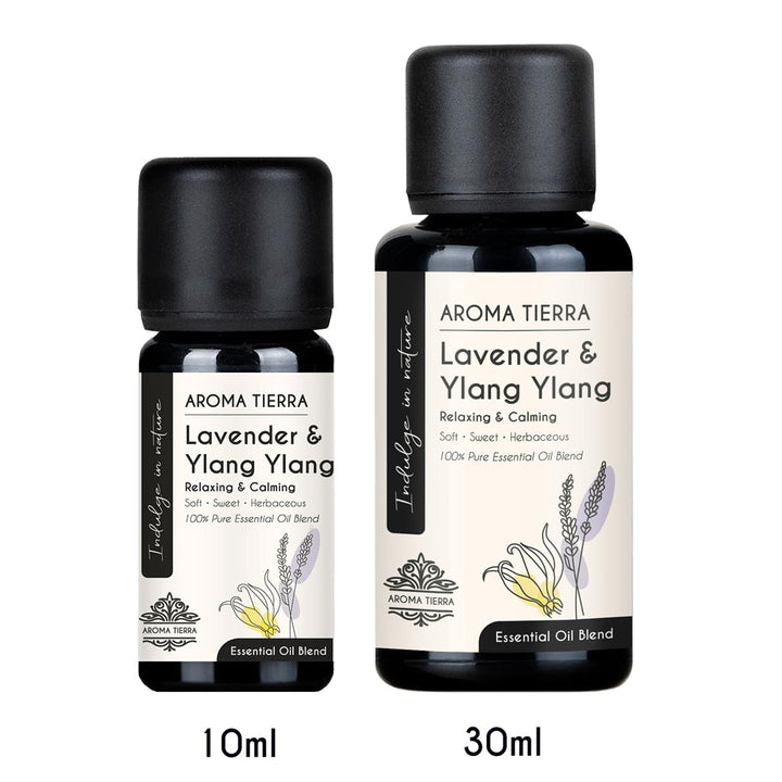 Lavender &amp; Ylang Ylang Essential Oil Blend - Relaxing &amp; Calming Aroma