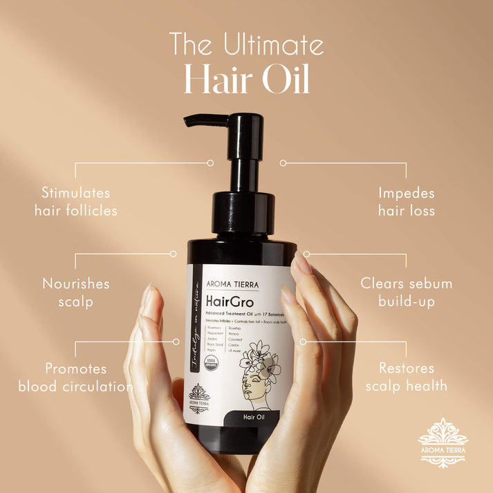 HairGro - Hair Growth Oil (with Rosemary) 100 ml