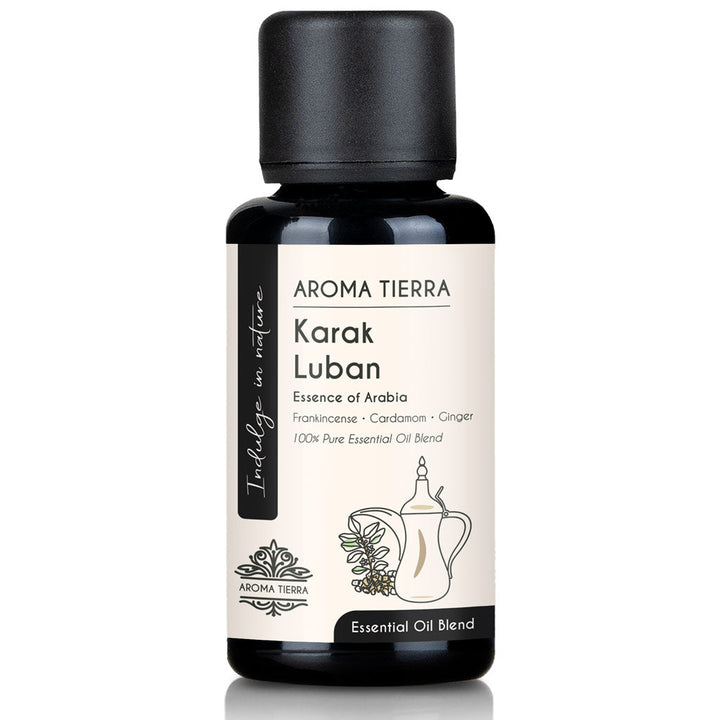 Karak Luban Essential Oil Blend - Frankincense &amp; Spiced Tea Aroma - Aroma Tierra