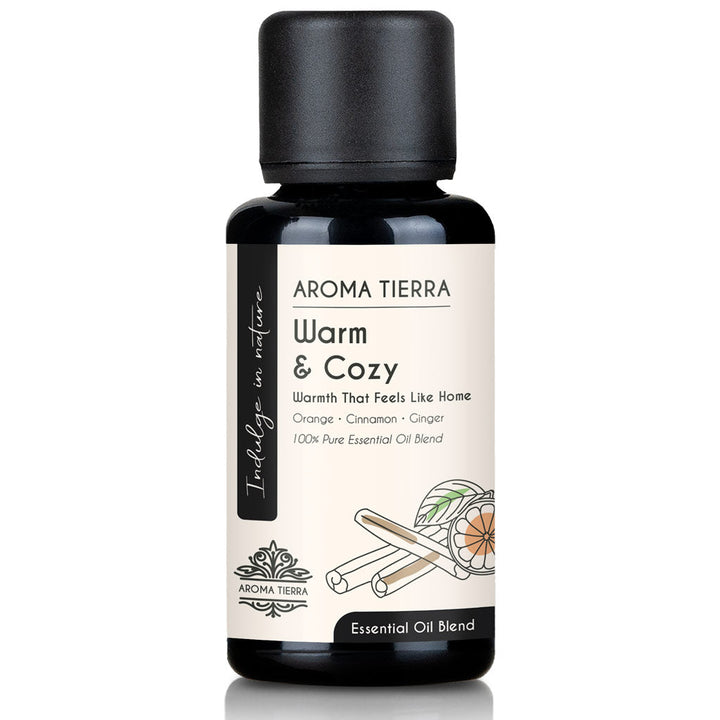 Warm &amp; Cozy Essential Oil Blend - Aroma Tierra