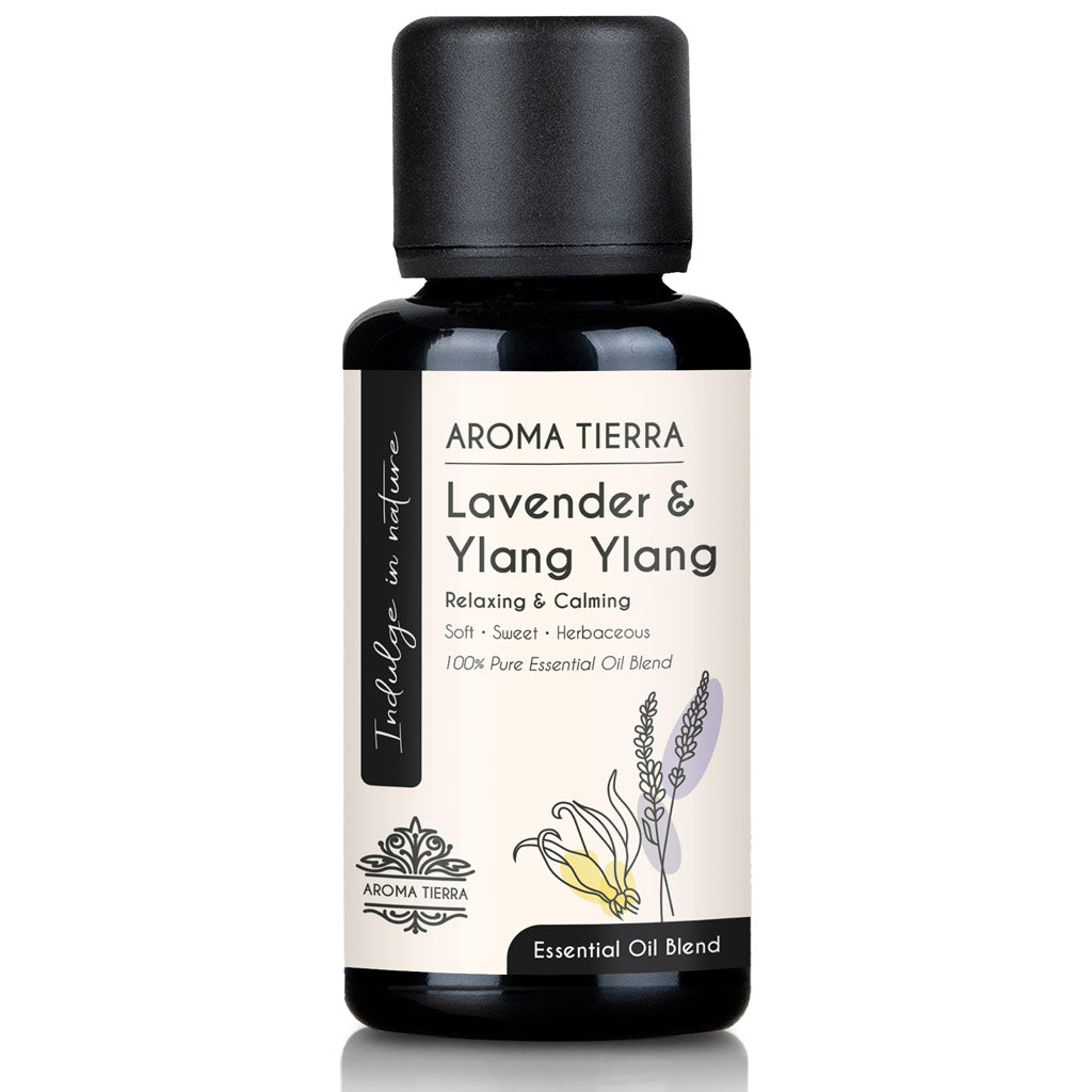 Lavender &amp; Ylang Ylang Essential Oil Blend - Relaxing &amp; Calming Aroma