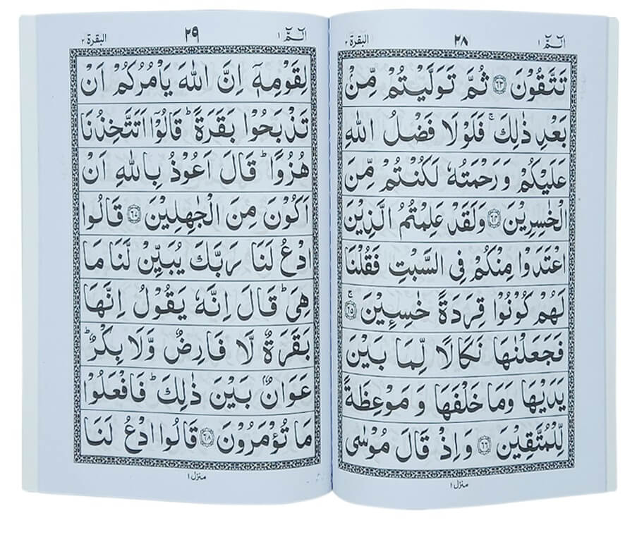 Quran 30 Para Set Ref 100 (Indo Pak Script) - Qudratullah