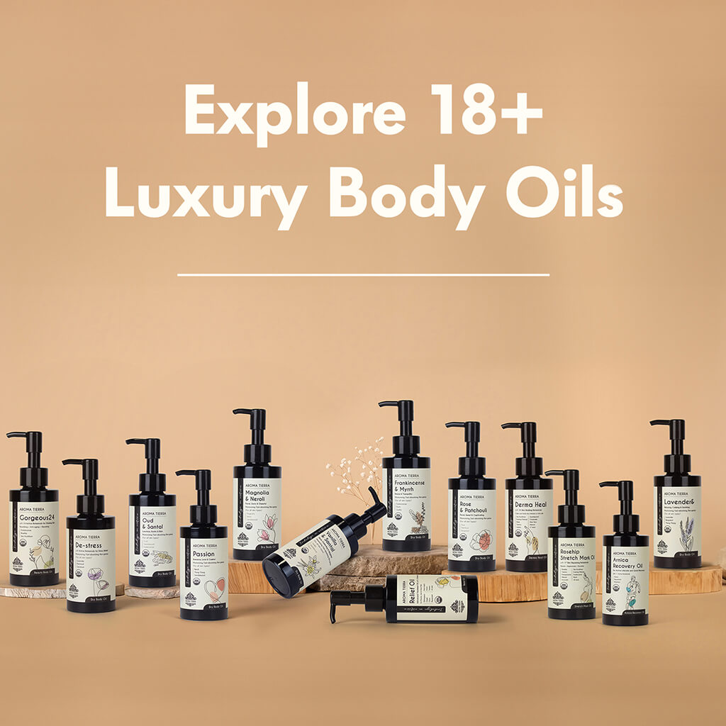 Aroma Tierra Rose Patchouli - Body Oil