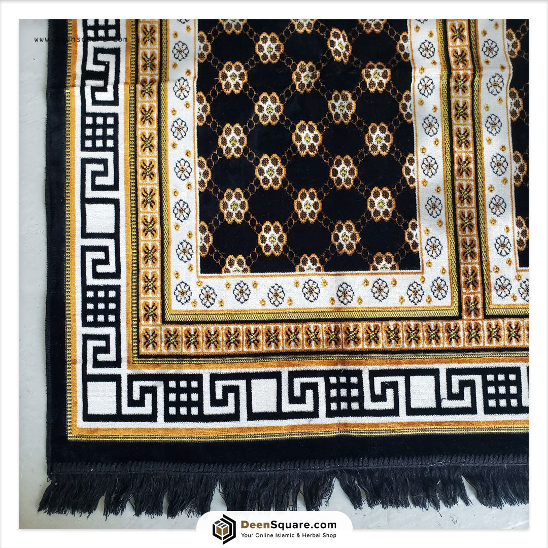 Family Prayer Mat for 3 person - 110x160 cm, Large Size | سجادة صلاة عائلية لثلاثة اشخاص