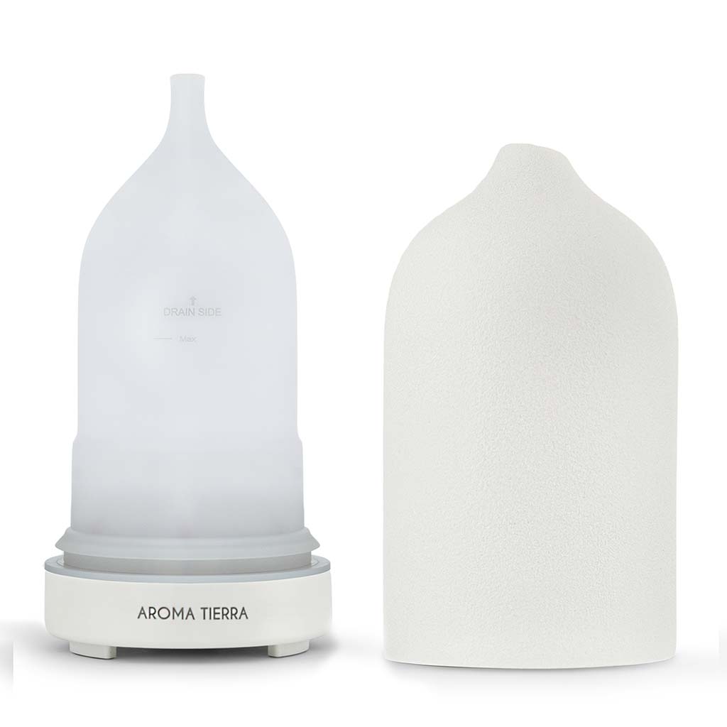 Aroma Tierra luxury design santorini diffuser fine mist for  your favorite scents, best corporate gifting 