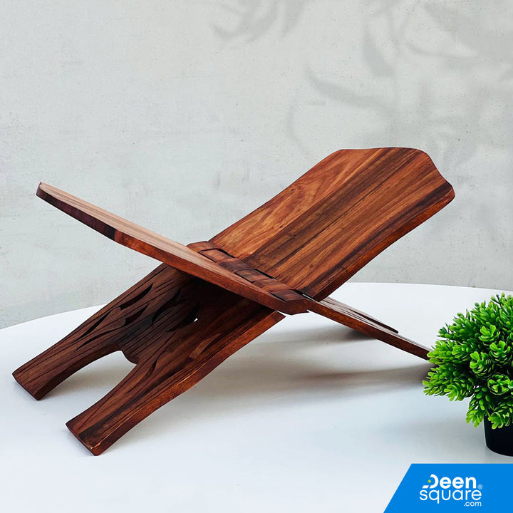 Premium Wooden Rehal | Rihal - Size 18 Inches