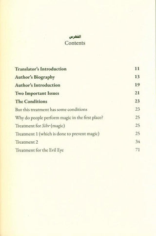 The Legislated Method for Treating Magic and the Evil Eye