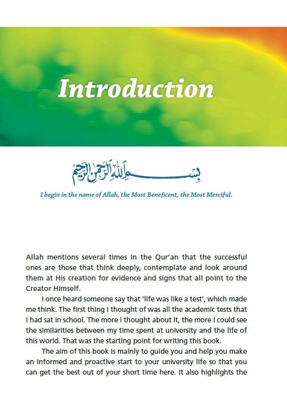 The Muslim Student’s Guide to University and Beyond