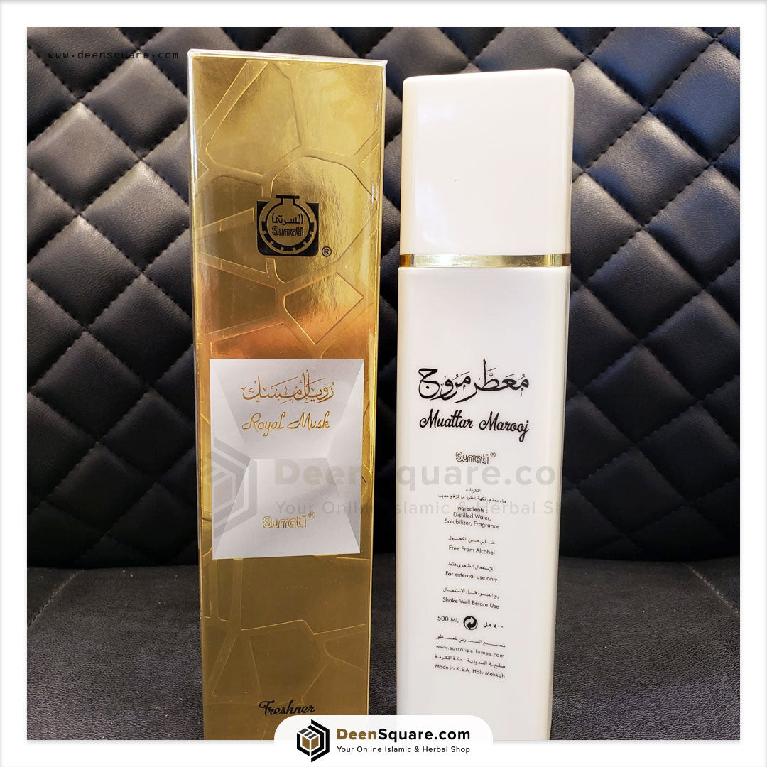 Muattar Marooj Alcohol-free Air Freshener 500 ml - Surrati