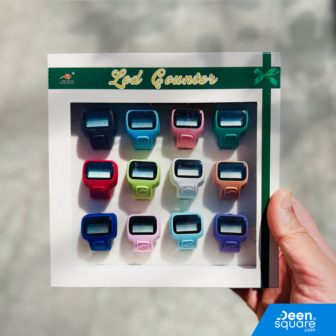 Digital Finger Tasbeeh Counter with Clip