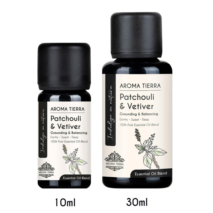 Patchouli &amp; Vetiver Essential Oil Blend - Aroma Tierra