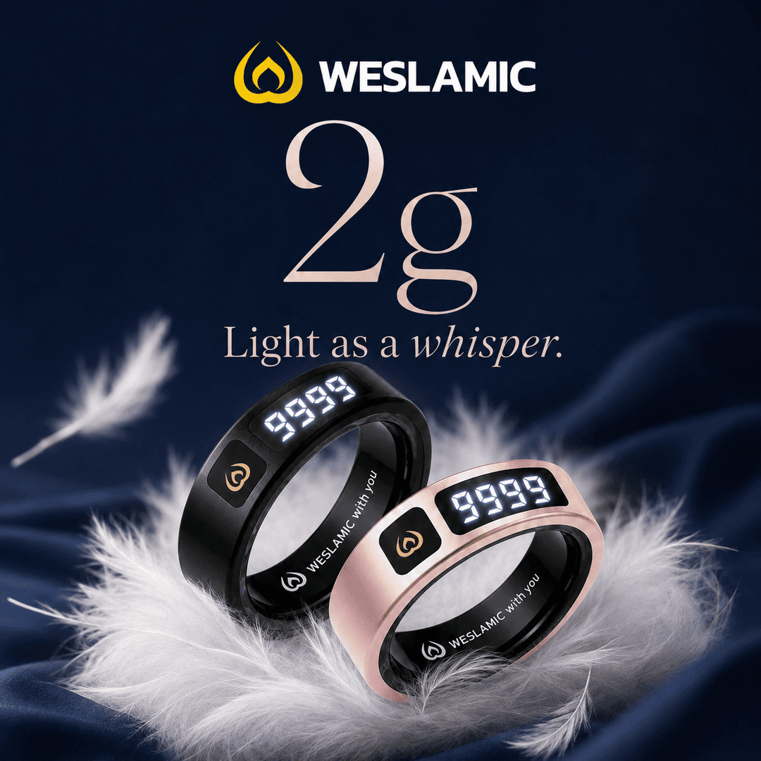 iTasbih Peace 1 Smart Zikr Ring – Digital Tasbih by Weslamic zikr ring 3.0