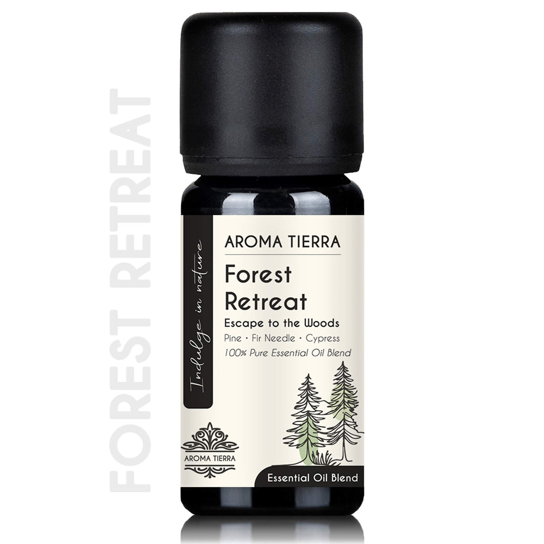 Aroma Tierra Forest Retreat Essential Oil Blend – Pine, Cypress &amp; Woody Aroma