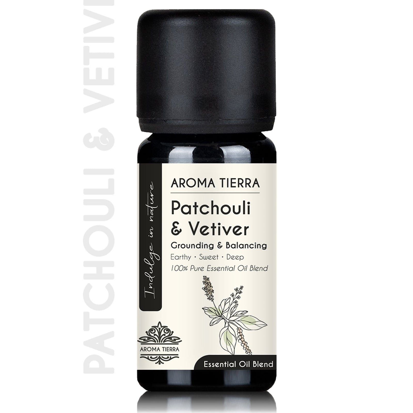 Patchouli & Vetiver Essential Oil Blend - Aroma Tierra