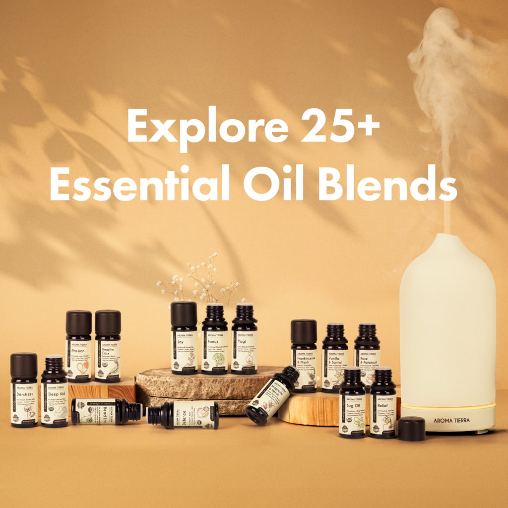 Lemongrass &amp; Basil Essential Oil – Spa-Inspired Relaxing Aroma