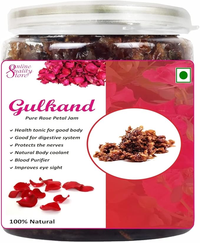 Shop 100% Natural Rose Petal Gulkand with Honey. Authentic cooling Ayurvedic jam for digestion. Fast shipping in Dubai, Abu Dhabi &amp; worldwide.