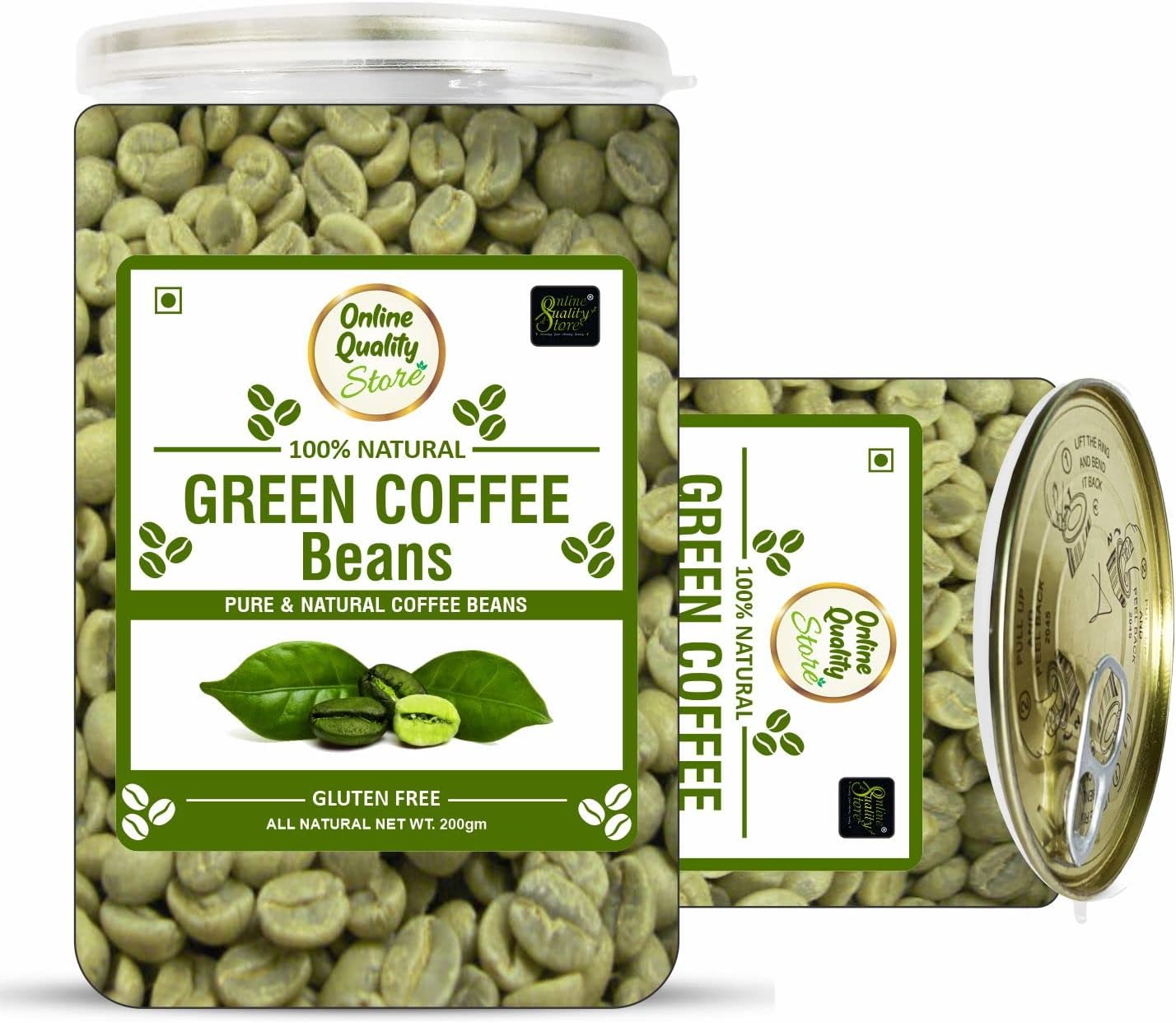Buy 100% natural 300g Raw Green Coffee Beans. High in Chlorogenic Acid to support metabolism & weight management. Fast shipping in Dubai & UAE. Shop now!