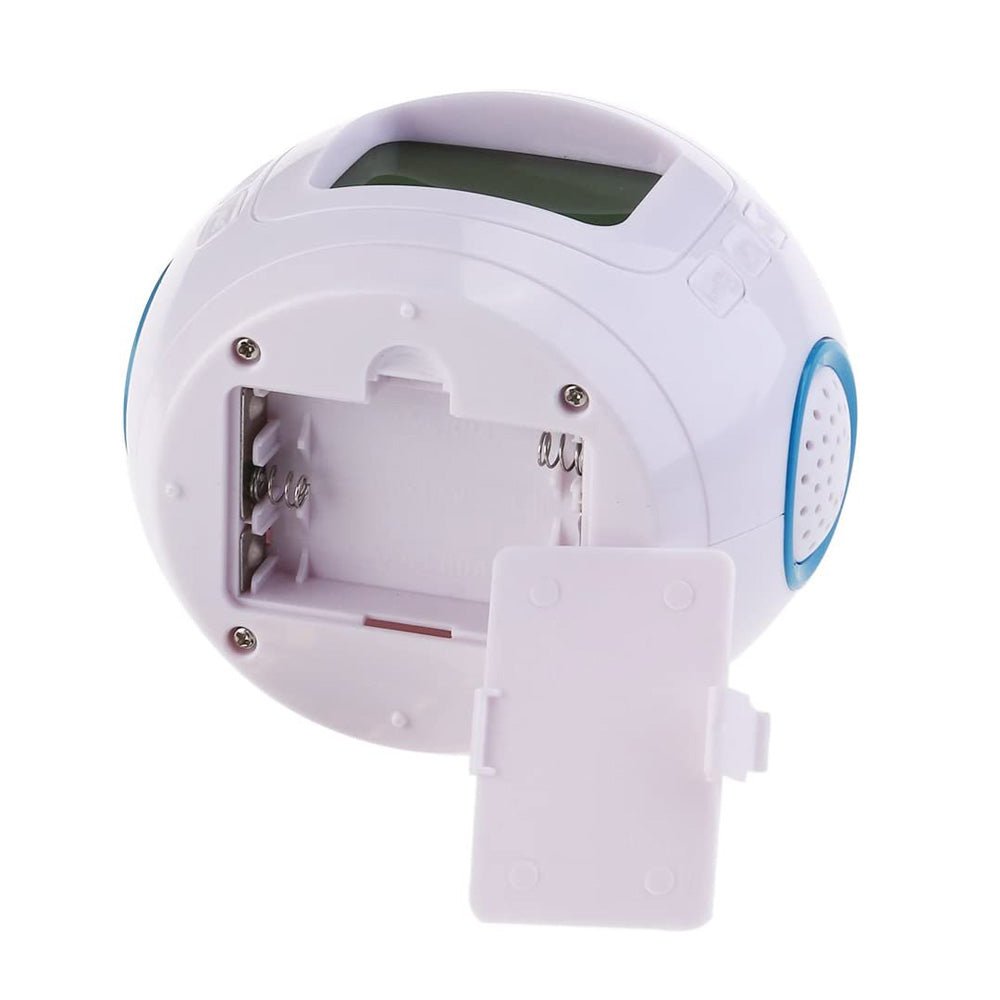 Buy 1038 Star Sky Projector Clock at deensquare.com Dubai | UAE. Features colorful star projection, alarm, temperature display &amp; music functions.