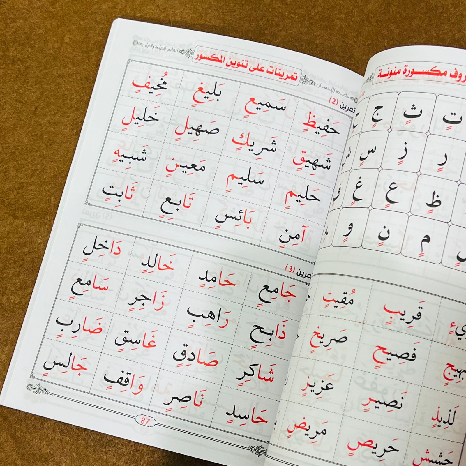 معلم القراءة العربية مع القاعدة البغدادية للصغار الأمين