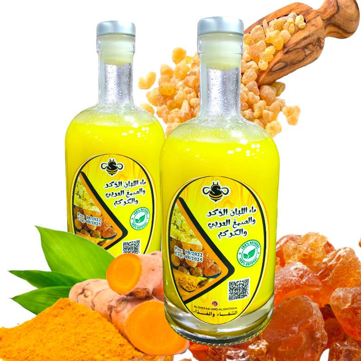 Frankincense (Olibanum) & Arabic gum Water - ماء اللبان الذكر والصمغ العربي