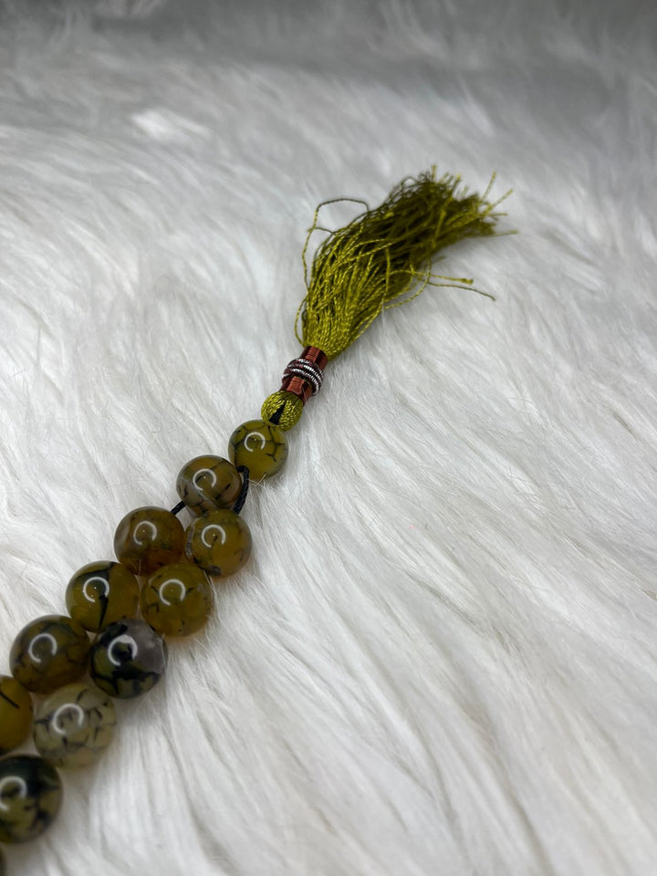 33 Beads Aqeeq Tasbeeh