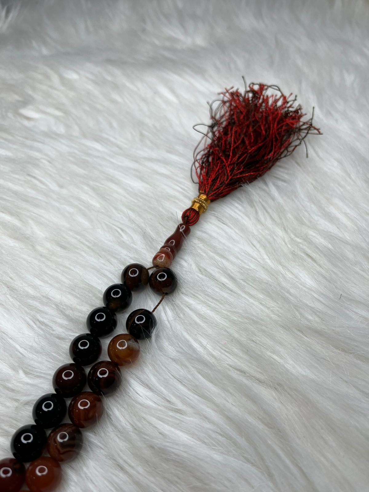 33 Beads Aqeeq Tasbeeh