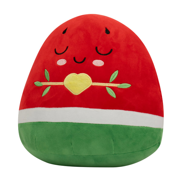 Watermelon Plushie - 30cm Soft Cuddly Pillow Adorable Fruit Plush Muslim Doll | Ramadan and Eid Gift
