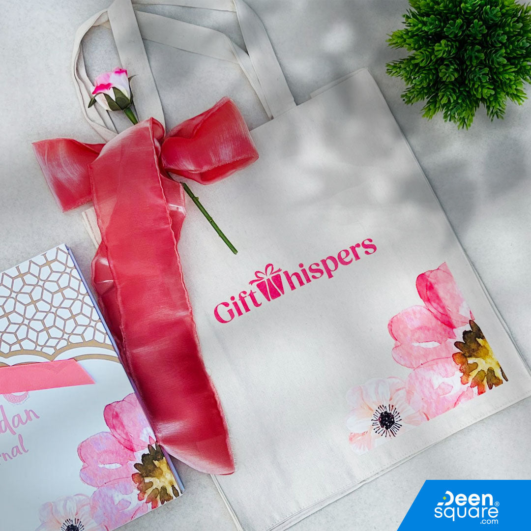 My Perfect Ramadan Journal Gift Pack – Luxury Gold-Foiled Journal with Sabr & Shukr Keepsake