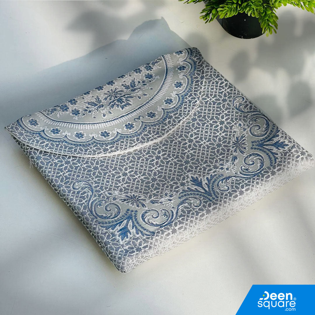 سجادة صلاة فاخرة للسفر مع حقيبة - خفيفة الوزن وصغيرة الحجم - صنع في تركيا (70 × 110 سم)