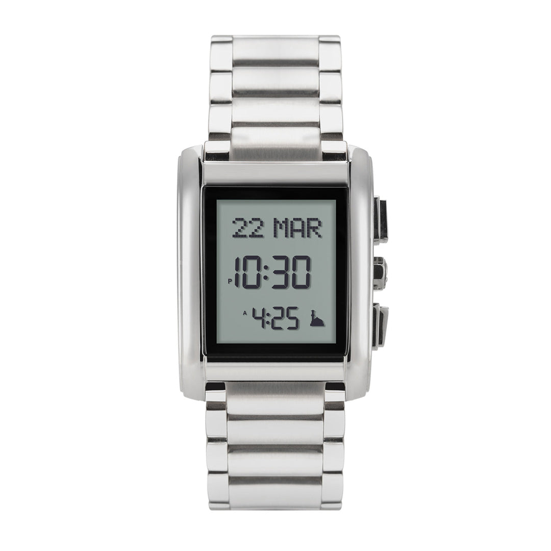 Al Fajr Classic Steel Watch : Model WS-06S
