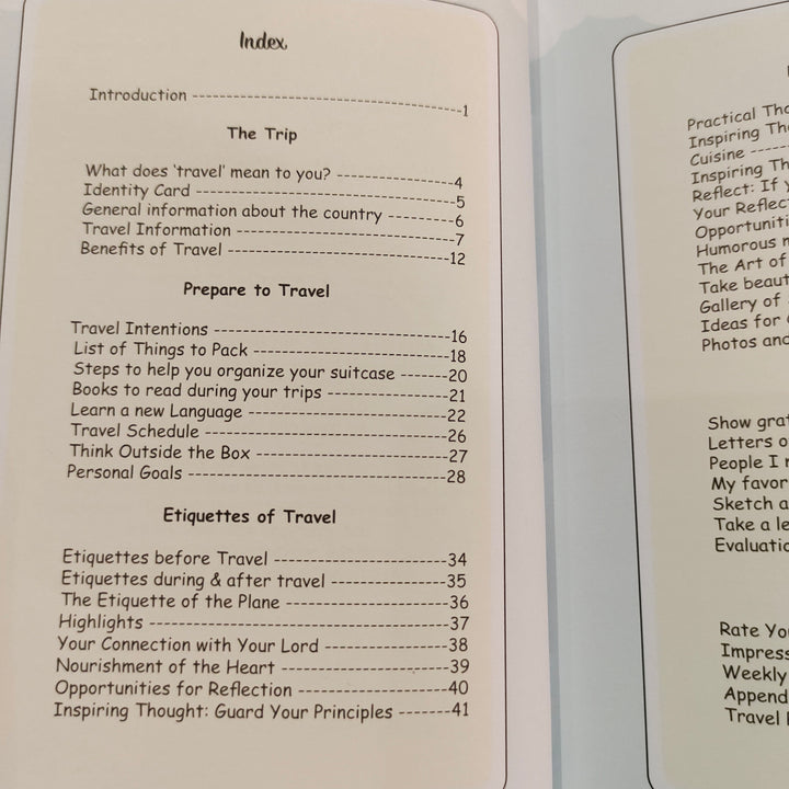 Travel Journal