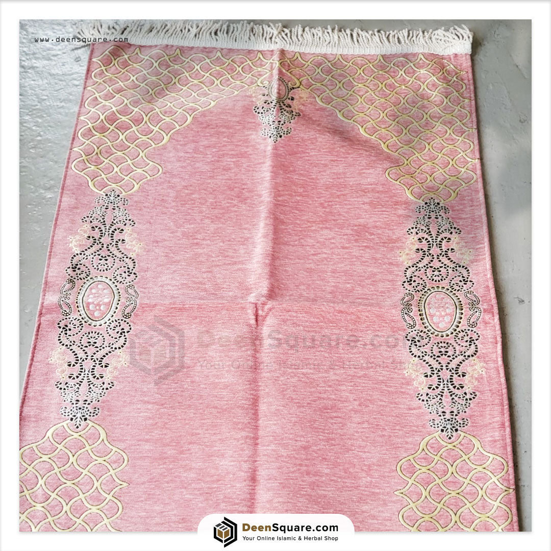 Chenille Lined Prayer Mat 70x120 cm