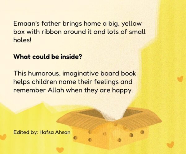 What Is in the Box? (Story on Happiness) – Islamic Board Book for Children