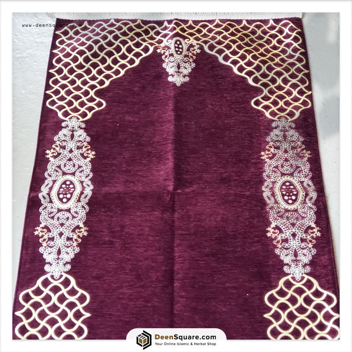 Chenille Lined Prayer Mat 70x120 cm