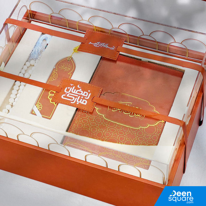 Premium Islamic Gift Set (Double Layer Box) | مجموعة الهدايا الإسلامية الفاخرة (صندوق طبقتين)