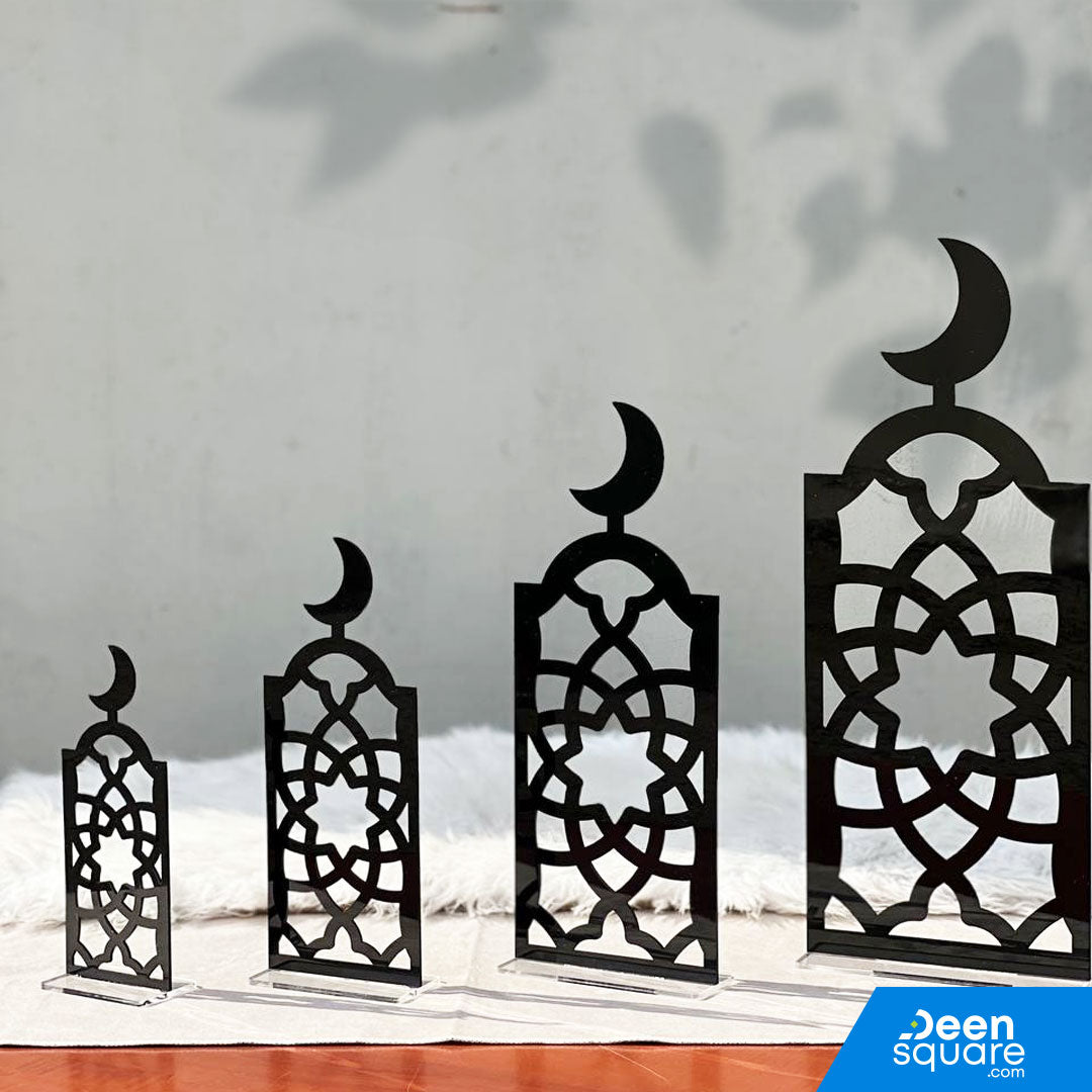 Elegant Prayer Sutrah / Ramadan Decoration - Acrylic (السُترة الصلاة الأنيقة / زخرفة رمضان - أكريليك)