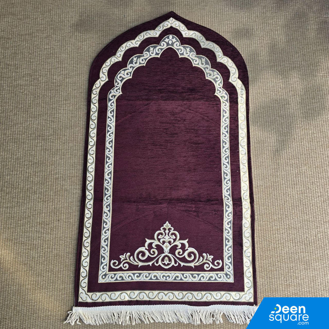 سجادة صلاة مبطنة سميكة (على شكل قوس)