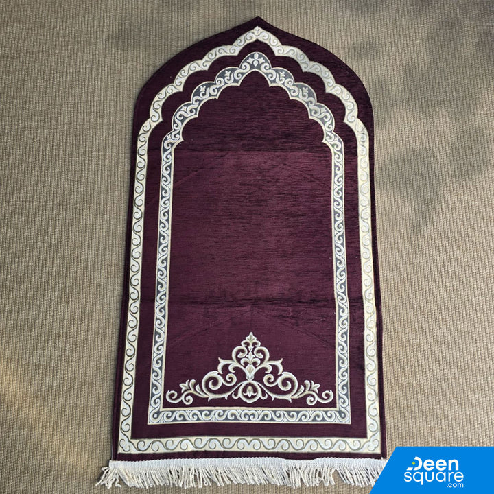 سجادة صلاة مبطنة سميكة (على شكل قوس)