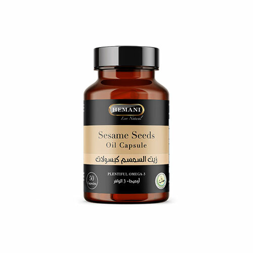 Sesame Oil Capsules - 50 Count