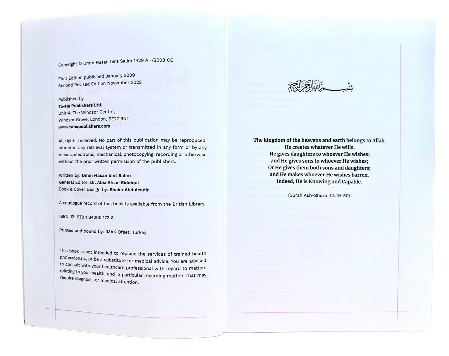 Heaven Under your Feet : Pregnancy for Muslim Women