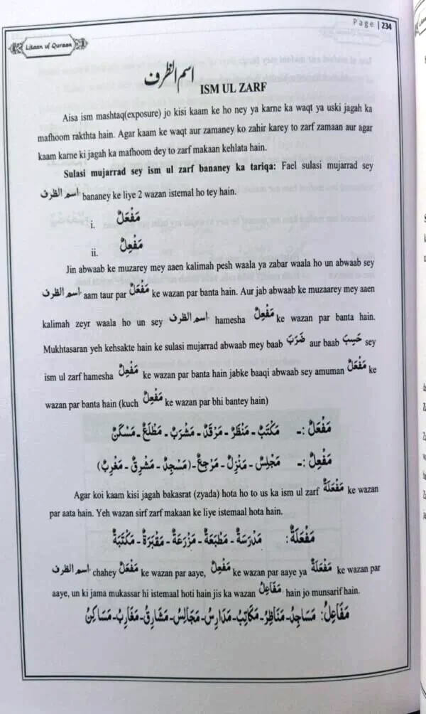 Lisaanul Quran – Arabi ke buniyaadi qawaaid - Roman Urdu