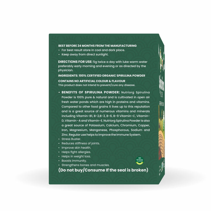 Nutriorg Spirulina Powder 100 g