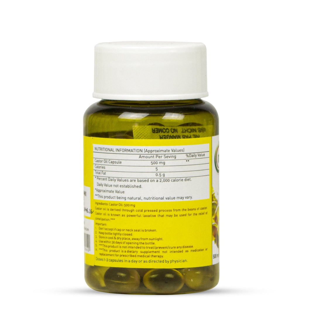 Nutriorg Castor oil soft gel 60 capsule