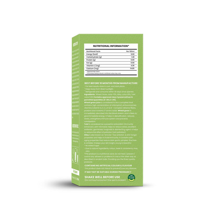 Nutriorg Wheatgrass Juice 500 ml
