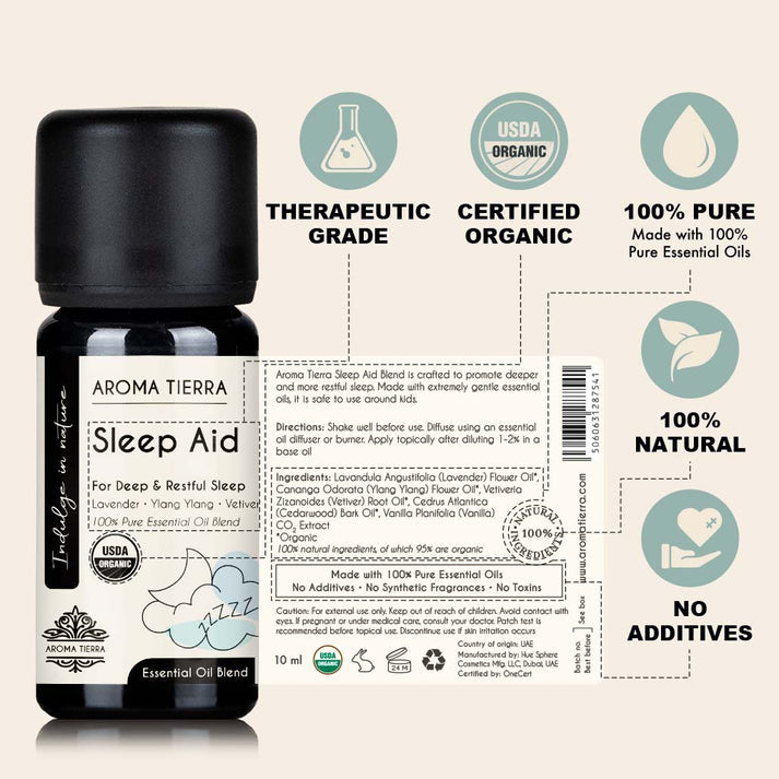 Sleep Aid - Pure Essential Oil Blend 10 ml
