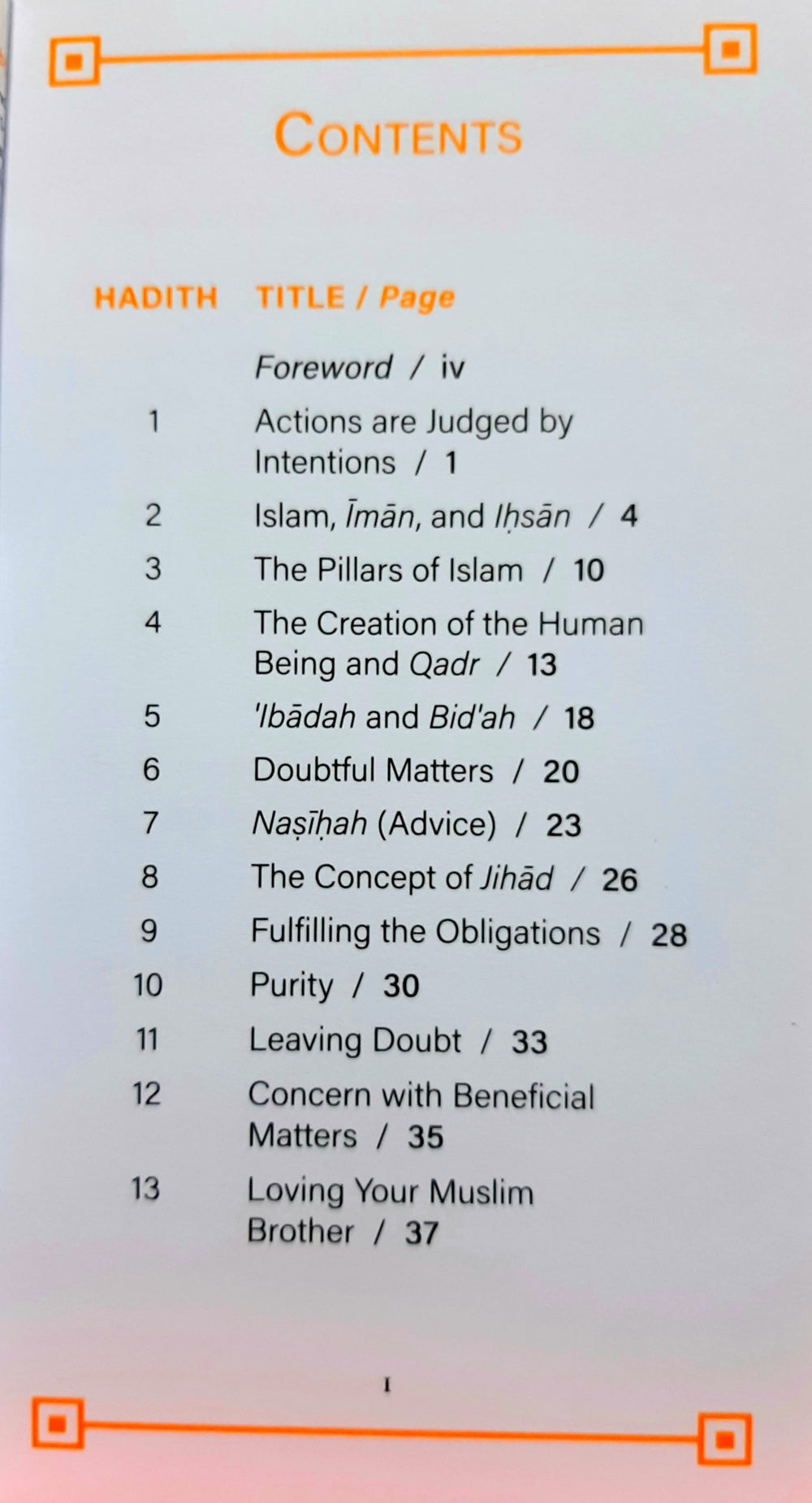 An Nawawi’s 40 Hadith (Revised Edition)