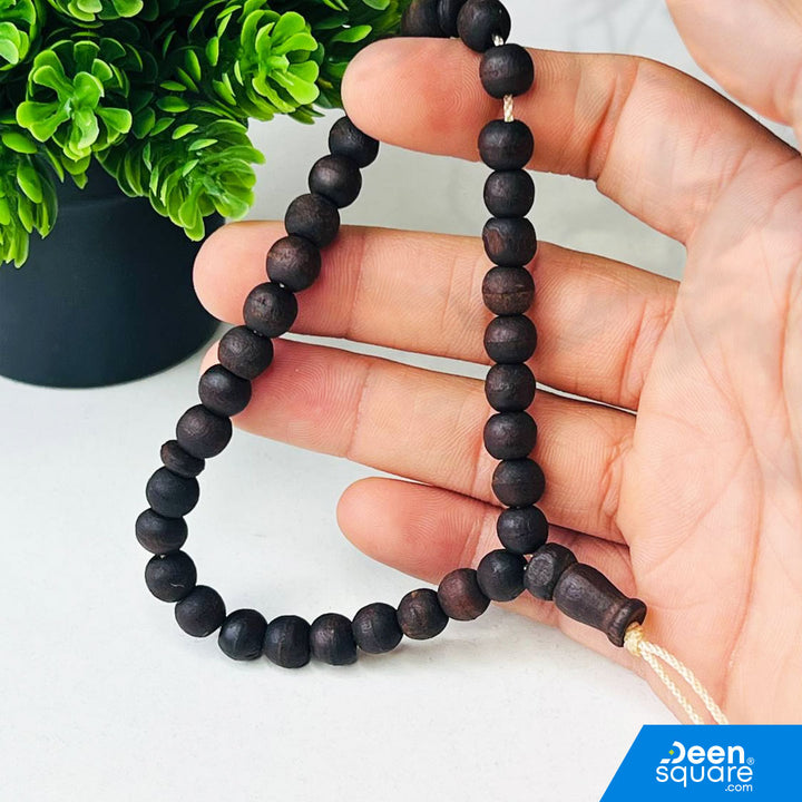 Zaitoon Tasbeeh (Olive Wood Beads) – 33 Beads